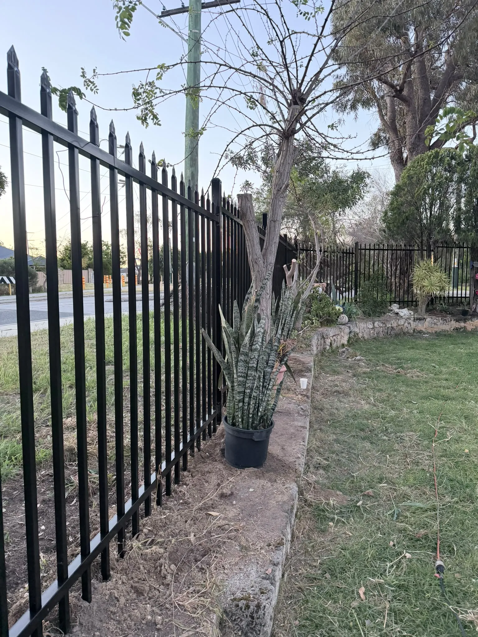 Garrison security fence installed by UGEN in Wanneroo